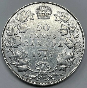 1913�N�J�i�_���50�Z���g�AVF�f�B�e�[���A�����ς݁BD-513