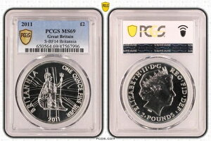 CMX 2011N u^jA 2|h ?2 1IX  PCGS MS69 #7996