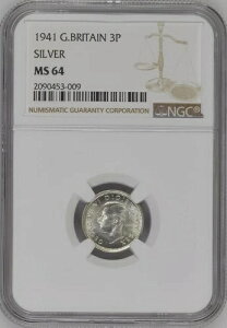 CMX  3yX 1941N NGC MS 64 UNC