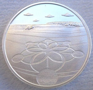 2IX 2023 UFO'S over CROP CIRCLES (CMX) GCAEh .999 