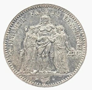 5�t���� 1876�N A �t�����X�B�w���N���X�O���[�v �V���o�[�BKm#820.1-