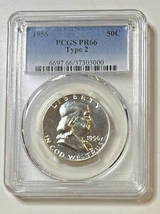 1956N xEtN Vo[ n[th 50Zg ^Cv2 PCGS PR66