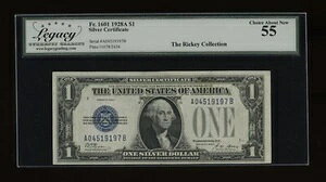 DBR 1928-A 1h Vo[ t@j[obN Fr. 1601 ABubN KV[ 55 VA A04519197B