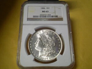 1886N AJO K $1 MS 63 RC NGC