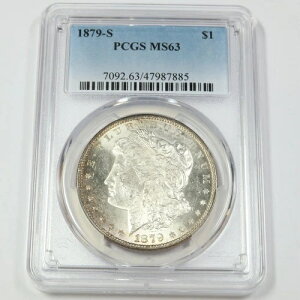 1879 S PCGS MS63 | ␻Kh - 1hčRC #44831A