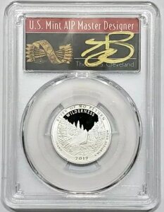 2019-S 25C フランク チャーチ リバー NP PR70DCAM FDOI トーマス クリーブランド シルバー コイン。