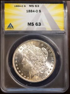 1884-O 1h K MS 63 ANACS Vi # 7472115 + {[iX