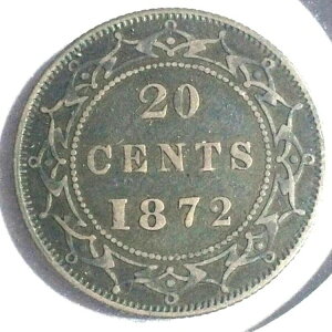 1872�N �j���[�t�@���h�����h �J�i�_ 20�Z���g �X�^�[�����O�V���o�[�R�C�� - ���B�N�g���A���� (008)