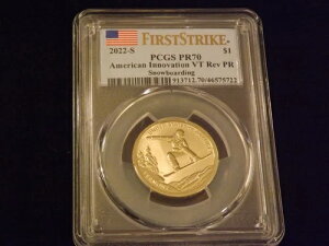 2022-S $1 Xm[{[h INNOVATION t@[XgXgCN o[X PCGS PR 70
