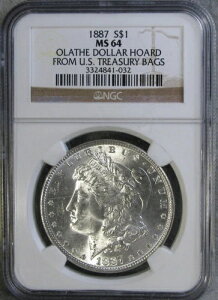 1887N K 1h NGC MS 64 ICT čȑ #584