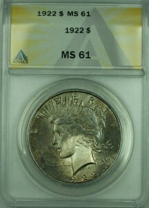 1922N s[XVo[h 1hRC ANACS MS-61 g[ (30)