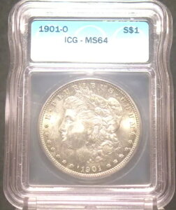 1901-O �č������K����� 1�h�� ICG MS64 90%��