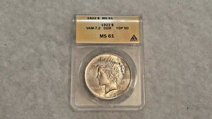 1922 VAM-7.2 DDR �_�u���_�C ���o�[�X �g�b�v50 �s�[�X�_���[ $1 MS 61 ANACS