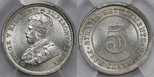 PCGS�O���[�h MS65 �C���A���n 1926�N 5�Z���g �W�F�� �����ʋ��