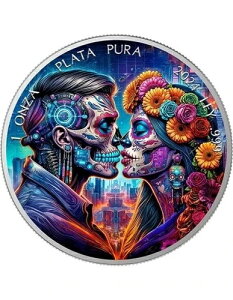 ���L�V�R 2024 1 Onza DIA DE LOS MUERTOS �T�C�o�[�p���N 1�I���X �J���[ �I���W�i���{�b�N�X�t��-