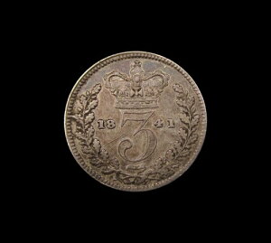 ���B�N�g���A 1841 �V���o�[ �����O�w�b�h �X���[�y���X