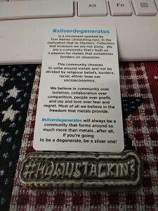 HOWUSTACKIN HANDPOUR ���s����100������ �� 2�I���X .999 ���� #063