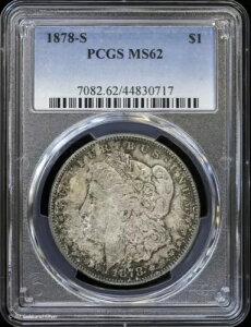 1878-S 1�h�� �����K����� PCGS MS 62 | �g�[�����H ������ UNC