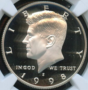 NGC - PlfB n[t _[ - 50 Zg - 1998 N S Vo[ - PF-70 Eg JI