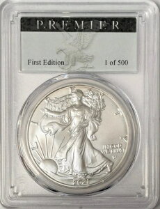2021�N T2 �o�[�j�b�V���h �A�����J���V���o�[�C�[�O�� PCGS MS70 �v���~�A���x�� - E116