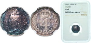 CMX 1889N 4yX  925 NGC MS 62