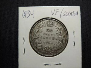 1934N 50Zgd Ji_ LOW[W5 .800 Vo[ VF  