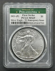 AJ 2021-(P) 1h O[fbh 1IX Vo[ C[O ^Cv1 EI h PCGS MS69
