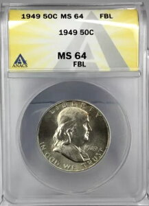 1949 50Zg tN n[t_[ ANACS MS64 FBL #