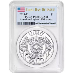 2019-P v[t $1 AJ݋Rl 100NLO PCGS PR70DCAM FDOI x