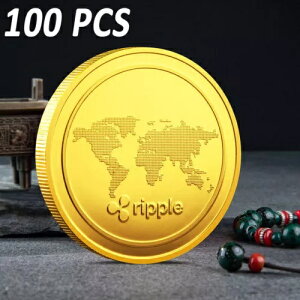 100�� XRP�M�t�g ���^���N���t�g �L�O���E���h���b�v���R�C�� �S�[���h�v���[�g