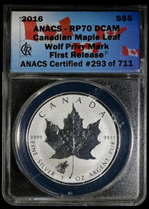 2016�N 5�h�� �J�i�_ �V���o�[ ���[�v�����[�t �E���t �v�����B ANACS RP 70 DCAM ���o�[�X�v���[�t �J���I