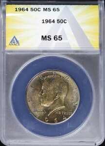 1964N P 50Zg PlfB n[th ANACS MS 65 | g[jO  UNC BU