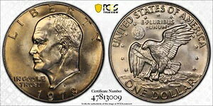 1978-D ACN 1h AC[n[ h PCGS MS65 WOW EYE APPEAL S[hV[hgD[r[