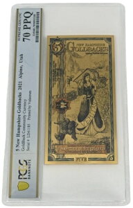 2021�N �j���[�n���v�V���[ 5 �S�[���h�o�b�N PCGS 70 (Veritas�ATruth)