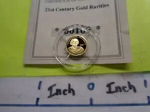 �N���X�g�t�@�[�E�R�����u�X �A�����J 2000 0.5�O���� 14KT 0.585�S�[���h�R�C�� COA ���A #V-B