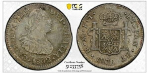 1802�N MO FT ���L�V�R 1/2 ���A���V���o�[�R�C�� PCGS AU