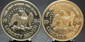 1984�N �v���[�t A�}�[�N ���C�t ���o�e�B �n�s�l�X ���o�e�B �V���o�[ �C�[�O�� .999 ���b�g�i2���j