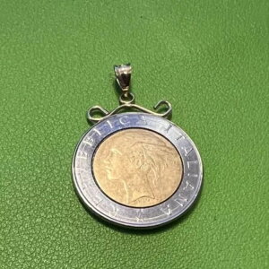 ���B���e�[�W 14K �S�[���h �x�C�� 1985 �C�^���A 500 ���� �R�C�� �y���_���g ? �N�C���i�[���哝��