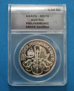 2010N I[XgA 1IX Vo[ tBn[j[ - ANACS MS70
