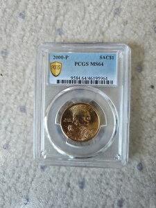 2000 P TJKEBA 1hRC čS[hJ[RC PCGS MS64 S[hV[h