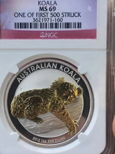2012N PMg I[XgA $1 RA NGC MS 69 ꂽŏ5001