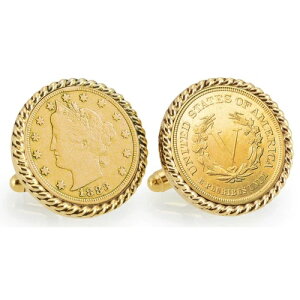 1883�N�����s�̃��o�e�B�j�b�P���S�[���h�g�[���R�C���J�t�X�{�^���i�����b�L�j