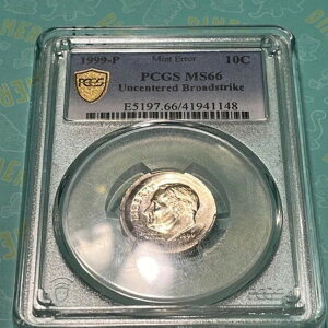 čRCG[ 1999-P PCGS S[hV[h MS66 u[hXgbN