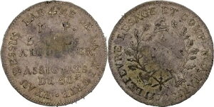 �t�����X 5�\�� 1792 �����N�吧 1789-1792 �I���W�i���R�C�� #FTC79-
