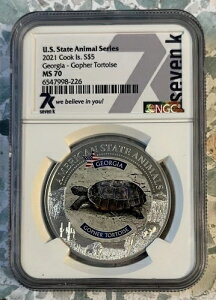 2021�N �N�b�N���� 5�h�� �č��B���� �W���[�W�A�S�t�@�[�K�� NGC MS70 7k