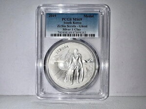 t@CVo[ 999 1 NC PCGS MS69 2019 ؍ Zi:Sin Scrofa Ghost (WMP006453)
