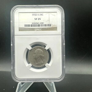1932-S 25�Z���g���V���g����� - NGC VF25 - �L�[�f�[�g