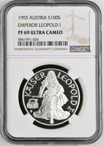 1993N I[XgA  100VO JCU[EI|h1 - NGC PF 69 EgJI