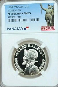 1968N pi} Vo[ 1/2 o{A 1/2B NGC PF 68 EgJI ȃtXeBRC