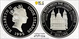 1995N NbN  5h GUxX2 ⍥LO Zg|[吹 PCGS PR69